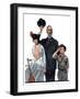 "Salute to Colors", May 12,1917-Norman Rockwell-Framed Giclee Print