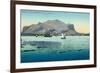 Saluti Da Palermo, Sicily, Italy-null-Framed Premium Giclee Print