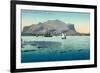 Saluti Da Palermo, Sicily, Italy-null-Framed Premium Giclee Print