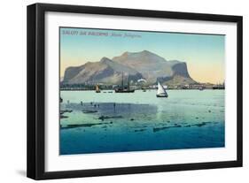 Saluti Da Palermo, Sicily, Italy-null-Framed Art Print