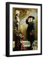 Saluting the Admiral-Albert William Holden-Framed Giclee Print