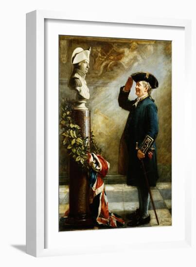 Saluting the Admiral-Albert William Holden-Framed Giclee Print