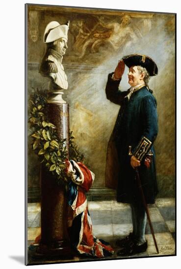 Saluting the Admiral-Albert William Holden-Mounted Giclee Print