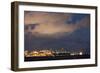 Salvador City at Night-Alex Saberi-Framed Premium Photographic Print