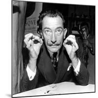 Salvador Dali 1956-null-Mounted Photo