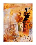 Apparition of Face and Fruit Dish on a Beach-Salvador Dali-Art Print