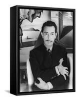 Salvador Dalí. Off Set From "Spellbound" 1945"-null-Framed Stretched Canvas