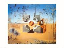 Exploding Raphaelesque Head-Salvador Dali-Art Print