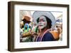 Salvador street carnival in Pelourinho, Bahia, Brazil, South America-Godong-Framed Photographic Print