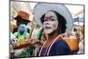 Salvador street carnival in Pelourinho, Bahia, Brazil, South America-Godong-Mounted Photographic Print