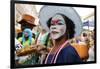 Salvador street carnival in Pelourinho, Bahia, Brazil, South America-Godong-Framed Photographic Print