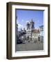 Salvador, the Pelourinho District at Largo Do Pelourinho, Bahia State, Brazil, South America-Geoff Renner-Framed Photographic Print