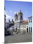 Salvador, the Pelourinho District at Largo Do Pelourinho, Bahia State, Brazil, South America-Geoff Renner-Mounted Photographic Print