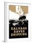 Salvage Saves Shipping-E. Oliver-Framed Art Print