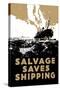 Salvage Saves Shipping-E. Oliver-Stretched Canvas