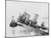 Salvaging the German Fleet-null-Mounted Premium Photographic Print