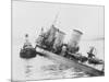 Salvaging the German Fleet-null-Mounted Photographic Print