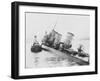Salvaging the German Fleet-null-Framed Photographic Print