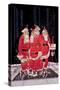 Salvation Army Santas-null-Stretched Canvas