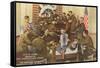 Salvation Army, USO Club-null-Framed Stretched Canvas