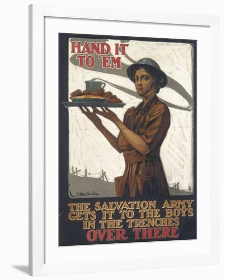 Salvation Army WWI-null-Framed Art Print