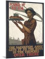 Salvation Army WWI-null-Mounted Art Print