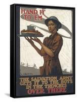 Salvation Army WWI-null-Framed Stretched Canvas