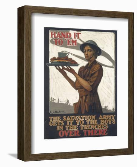 Salvation Army WWI-null-Framed Art Print