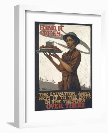 Salvation Army WWI-null-Framed Art Print