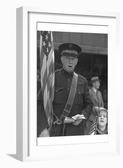 Salvation Army-Dorothea Lange-Framed Art Print