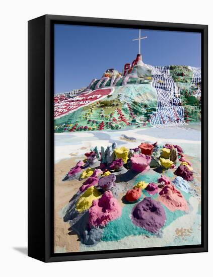 Salvation Mountain, Niland, California, USA-Luc Novovitch-Framed Stretched Canvas