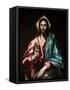 Salvator Mundi (El Salvado)-El Greco-Framed Stretched Canvas