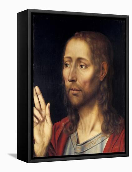 Salvator Mundi (Saviour of the World)-Quentin Massys-Framed Stretched Canvas