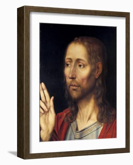 Salvator Mundi (Saviour of the World)-Quentin Massys-Framed Giclee Print