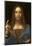 Salvator Mundi-Leonardo Da Vinci-Mounted Art Print