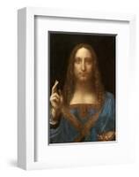 Salvator Mundi-Leonardo Da Vinci-Framed Art Print