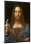 Salvator Mundi-Leonardo Da Vinci-Mounted Art Print