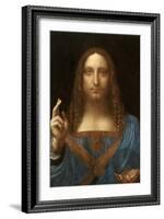 Salvator Mundi-Leonardo Da Vinci-Framed Art Print