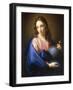 Salvator Mundi-Pompeo Batoni-Framed Giclee Print