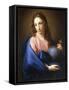 Salvator Mundi-Pompeo Batoni-Framed Stretched Canvas