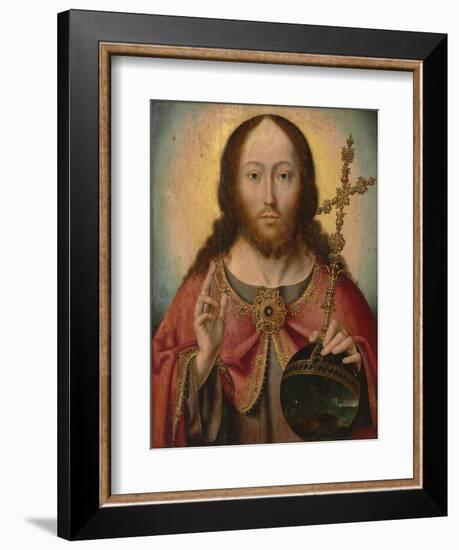 Salvator Mundi-Joos Van Cleve-Framed Giclee Print