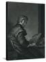 Salvator Rosa Engraving-John Neagle-Stretched Canvas