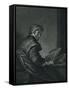 Salvator Rosa Engraving-John Neagle-Framed Stretched Canvas