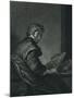 Salvator Rosa Engraving-John Neagle-Mounted Giclee Print
