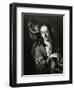 Salvator Rosa Engraving-A.H. Payne-Framed Giclee Print