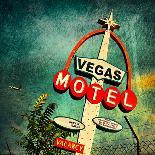 Retro Americana Vegas Motel Sign-Salvatore Elia-Photographic Print