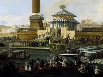 First Industrial Exhibition in Naples in Sala Tarsia in 1854-Salvatore Fergola-Giclee Print