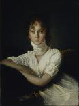 Portrait of Countess Varvara Petrovna Shcherbatova, Née Obolenskaya (1774-184)-Salvatore Tonci-Framed Giclee Print