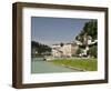 Salzach River and Old Town, Salzburg, Austria, Europe-Jochen Schlenker-Framed Photographic Print