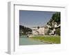 Salzach River and Old Town, Salzburg, Austria, Europe-Jochen Schlenker-Framed Photographic Print